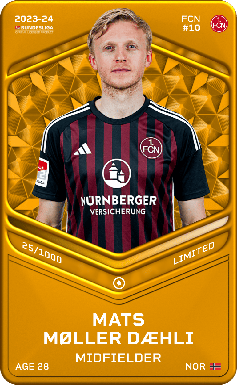 Mats Møller DÆHLI 2023-24 • Limited 25/1000