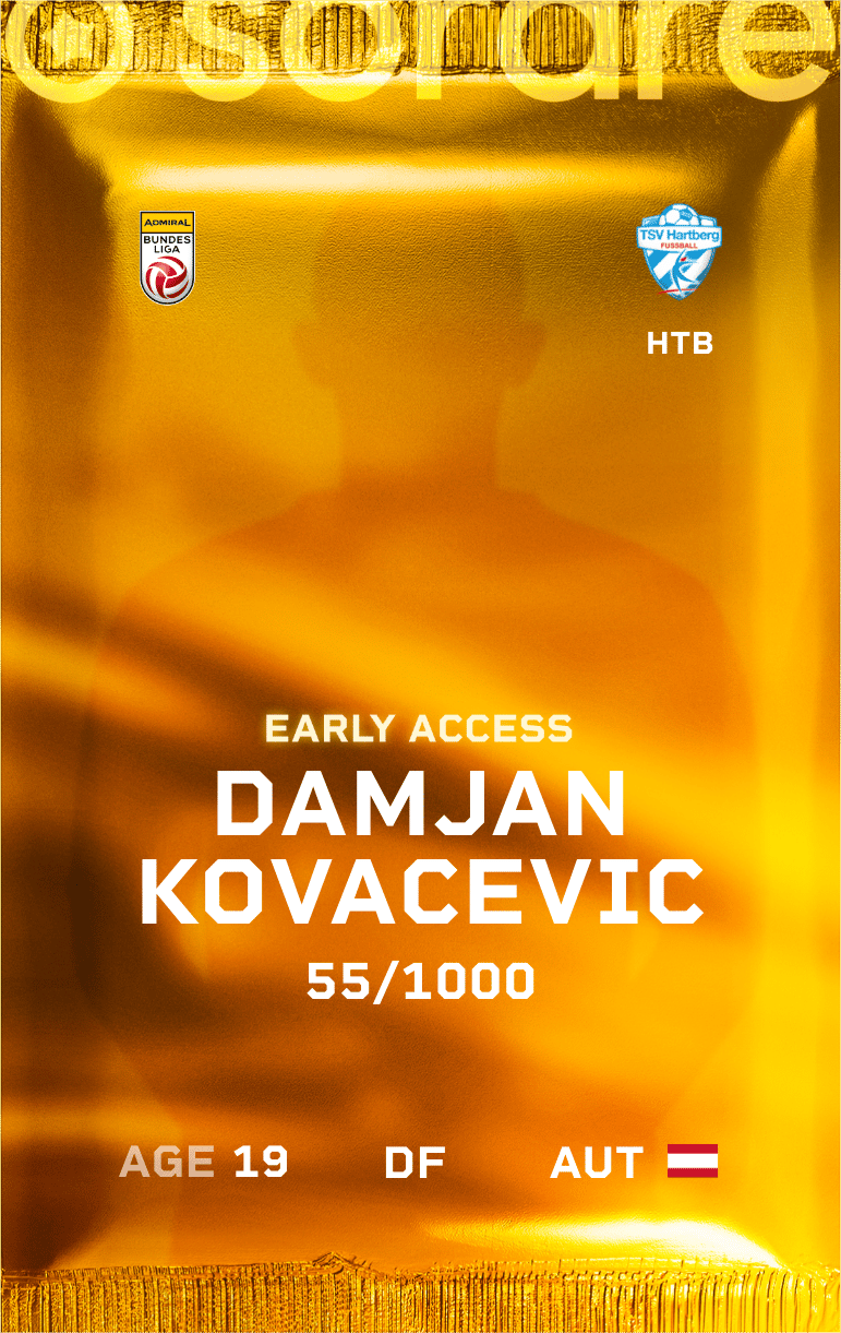 Damjan Kovacevic 2024-25 • Limited 55/1000