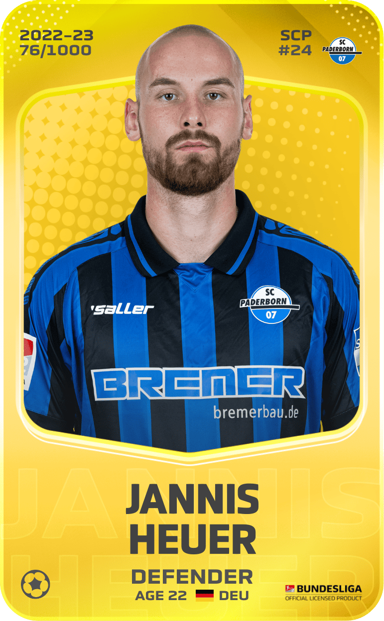 Jannis Heuer 2022-23 • Limited 76/1000