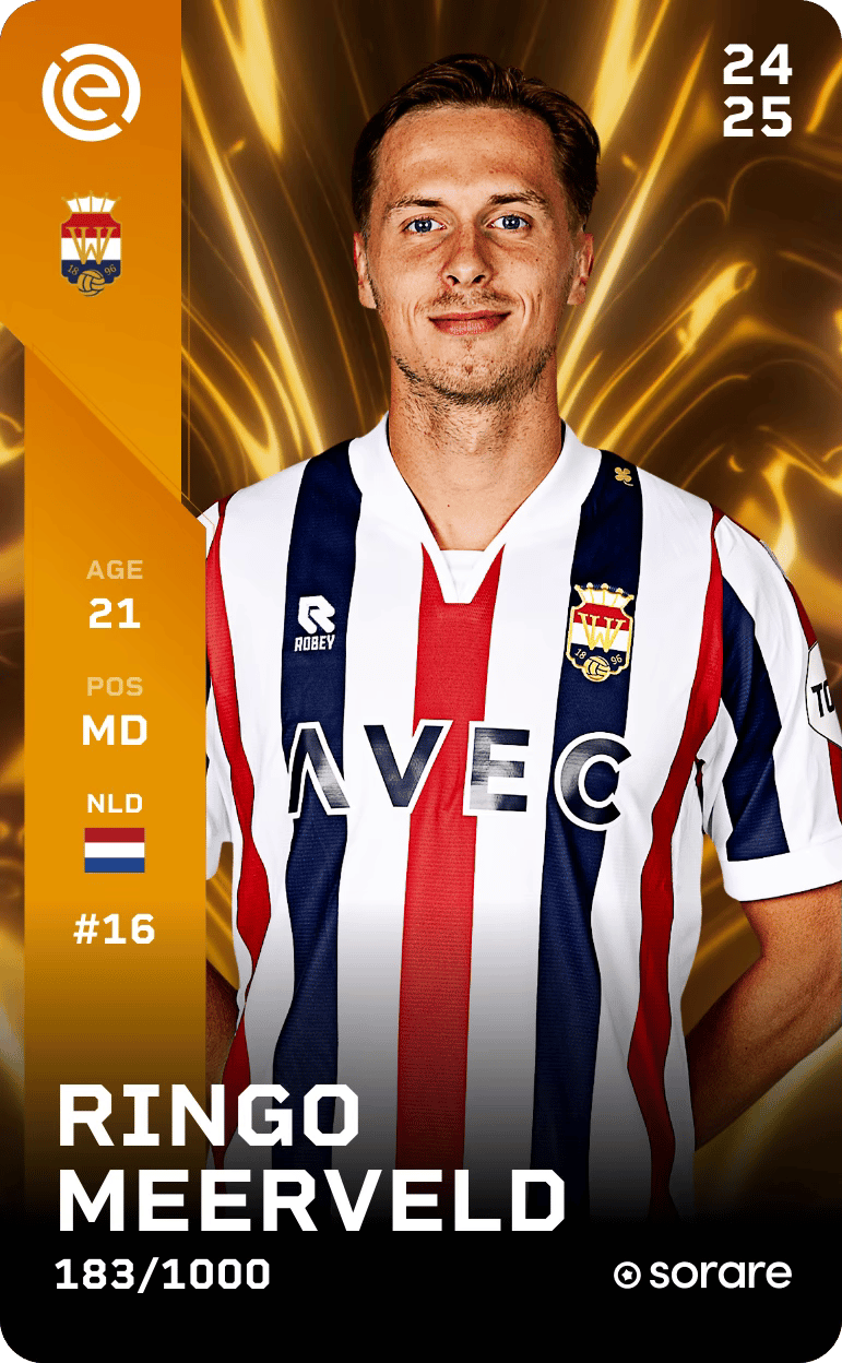 Ringo Meerveld 2024-25 • Limited 183/1000