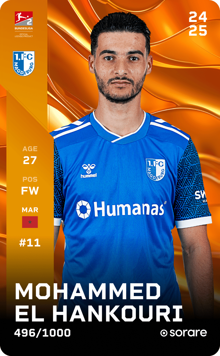 Mohammed El Hankouri 2024-25 • Limited 496/1000