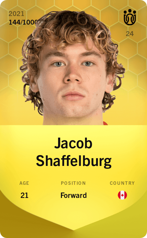 Jacob Shaffelburg 2021-22 • Limited 144/1000