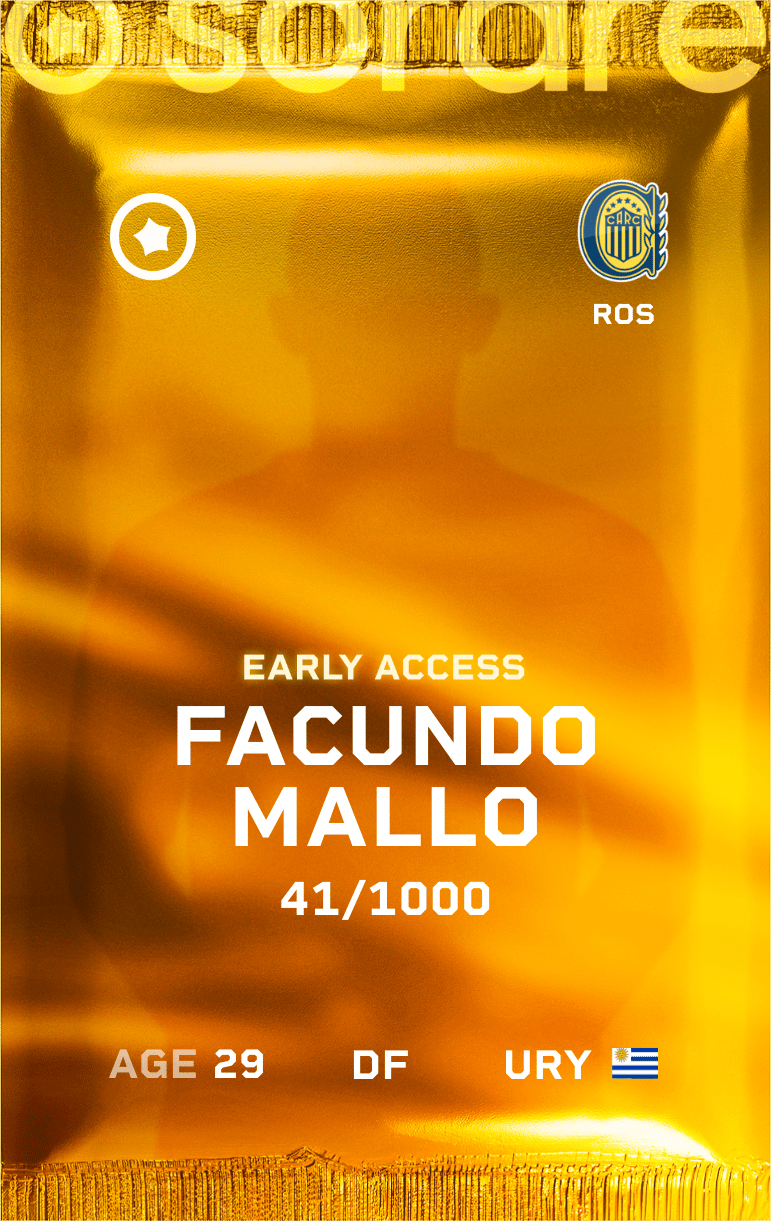 Facundo Mallo 2025-26 • Limited 41/1000
