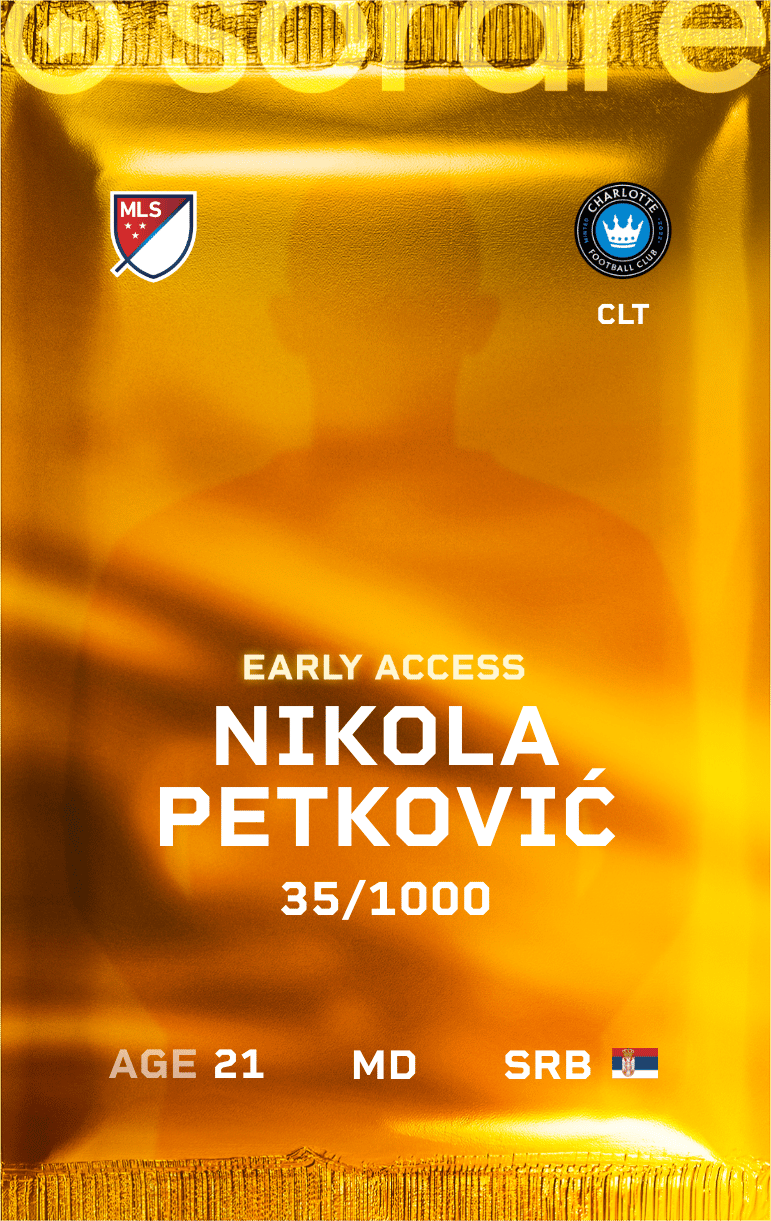 Nikola Petković 2025-26 • Limited 35/1000