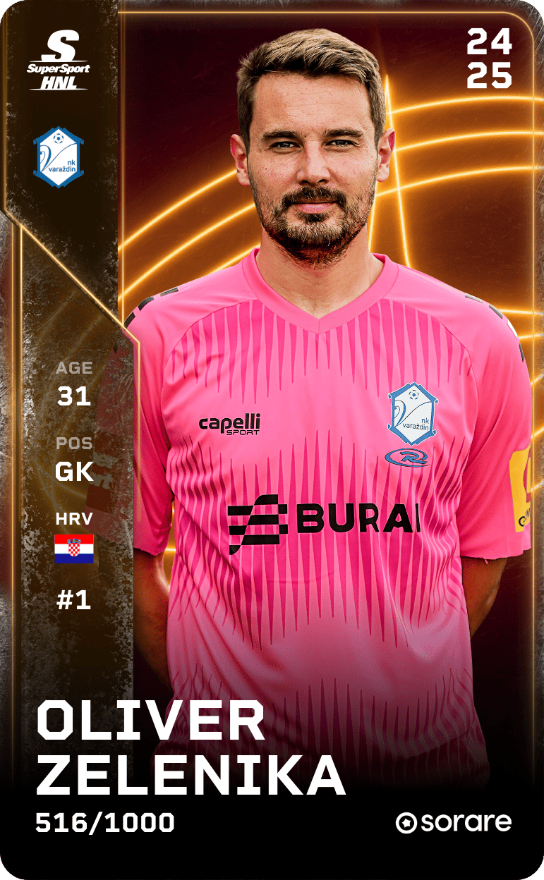 Oliver Zelenika 2024-25 • Limited 516/1000