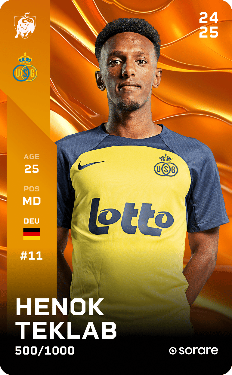 Henok Teklab 2024-25 • Limited 500/1000
