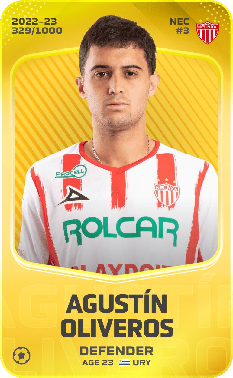 Agustín Oliveros 2022-23 • Limited 329/1000