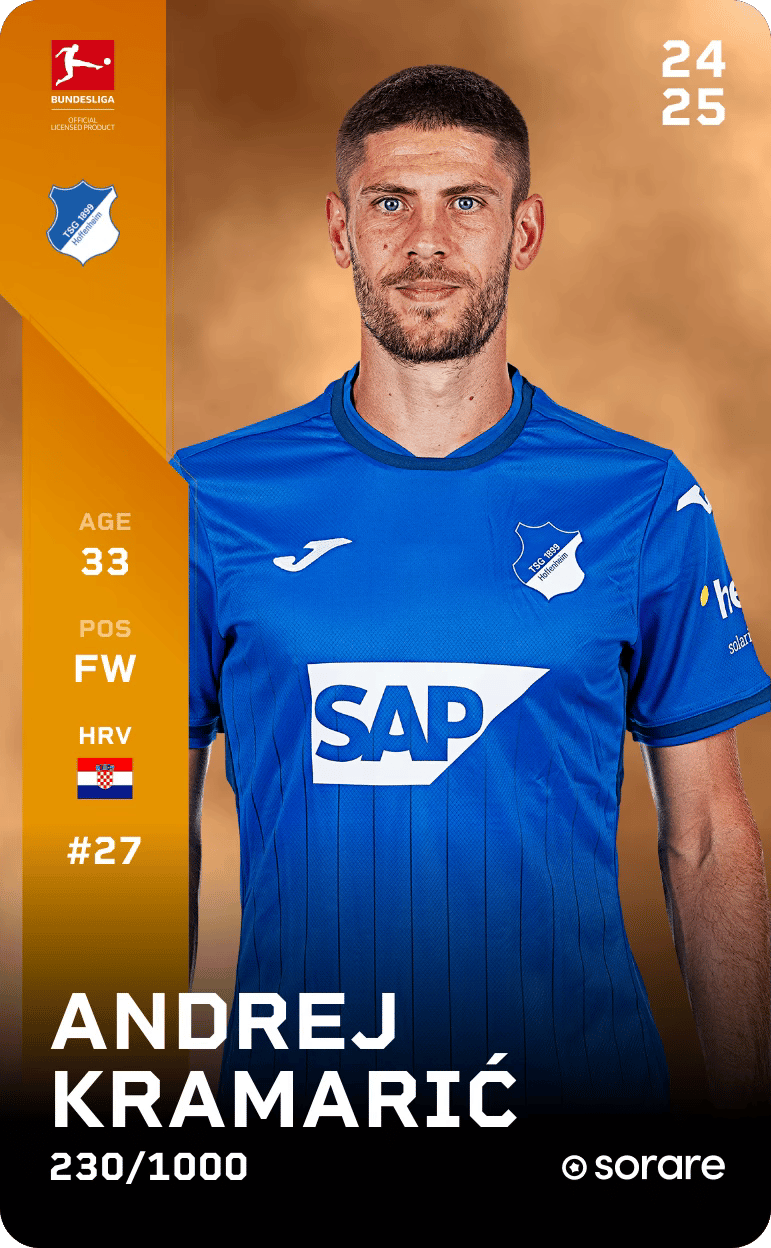 Andrej Kramarić 2024-25 • Limited 230/1000