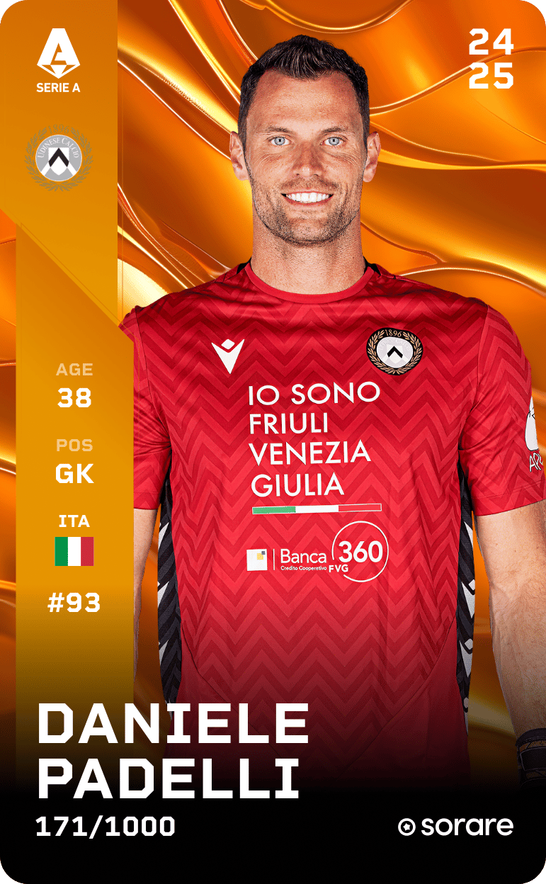 Daniele Padelli 2024-25 • Limited 171/1000
