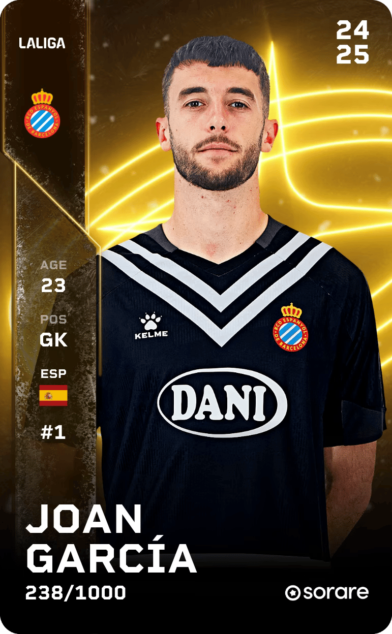 Joan García 2024-25 • Limited 238/1000