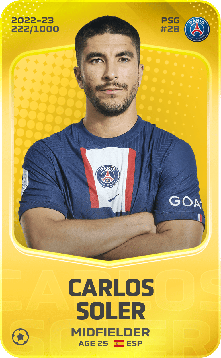 Carlos Soler 2022-23 • Limited 222/1000