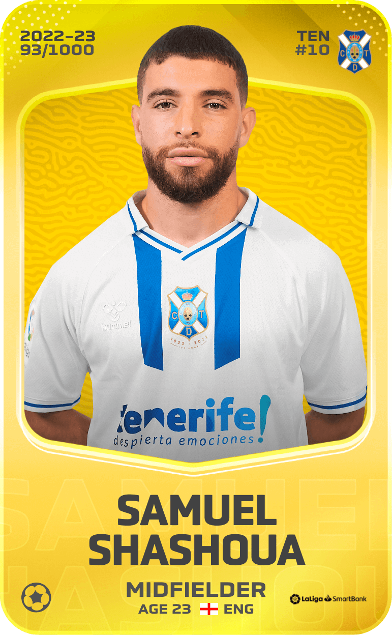 Samuel Shashoua 2022-23 • Limited 93/1000
