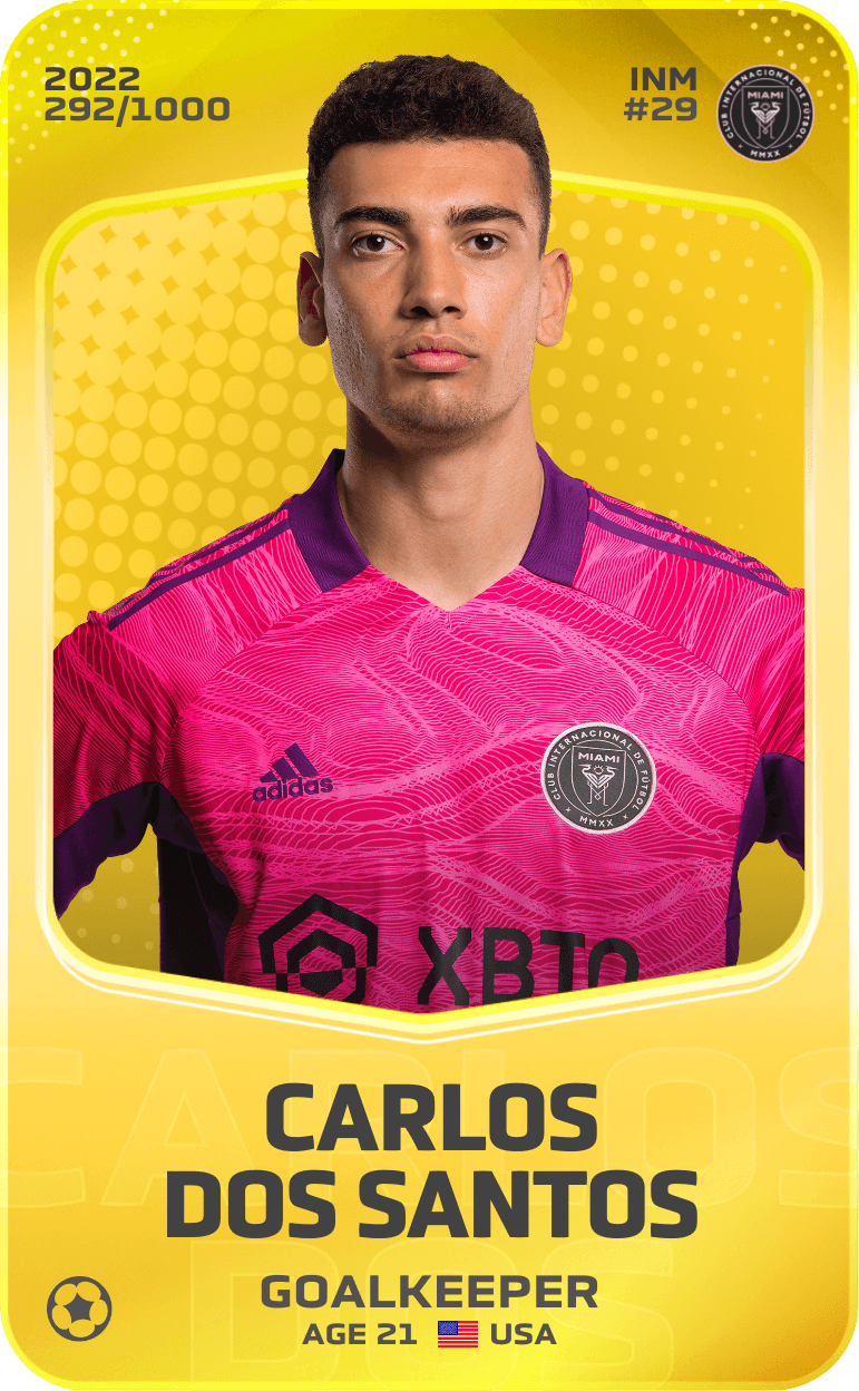 Carlos dos Santos 2022-23 • Limited 292/1000