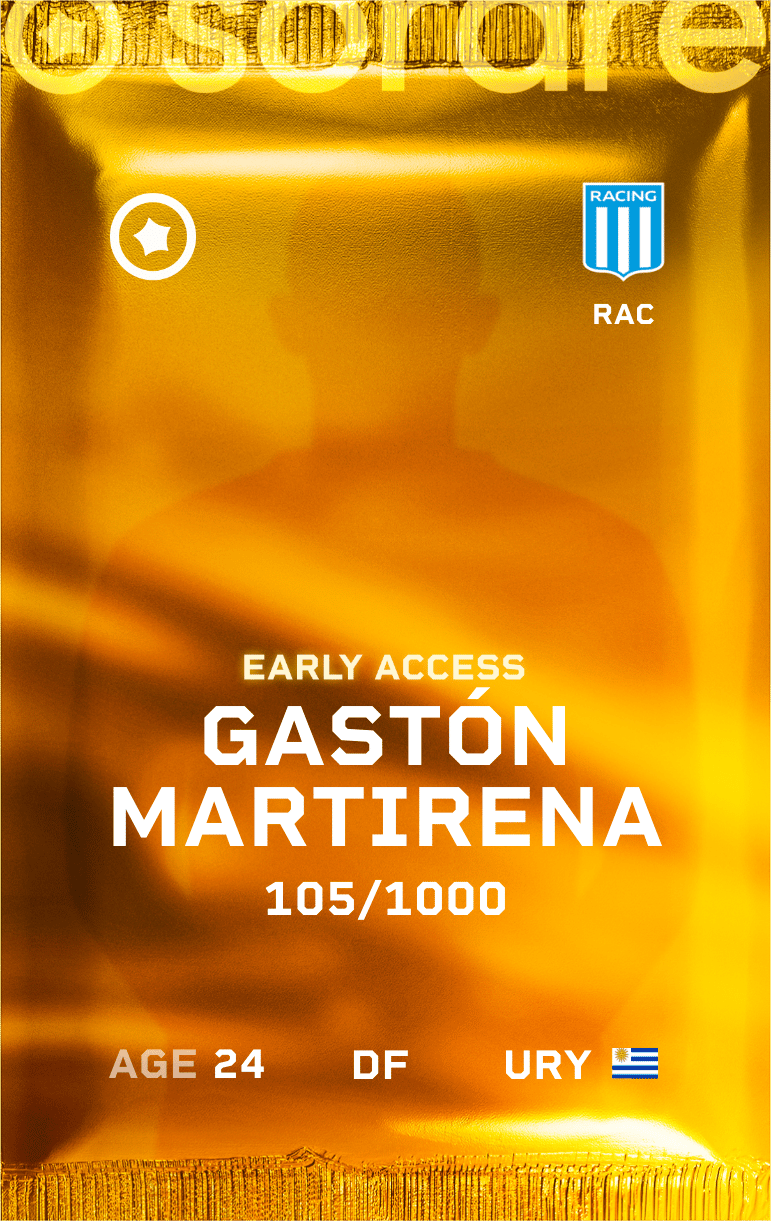 Gastón Martirena 2025-26 • Limited 105/1000