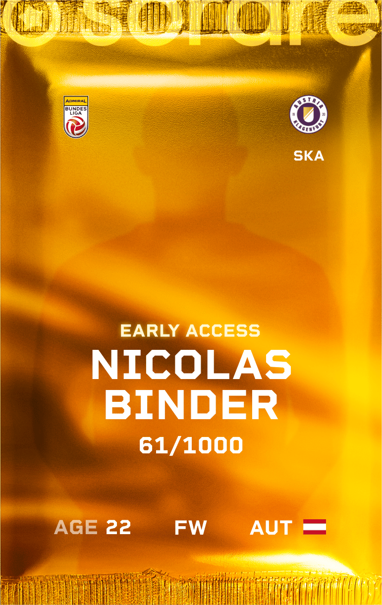 Nicolas Binder 2024-25 • Limited 61/1000