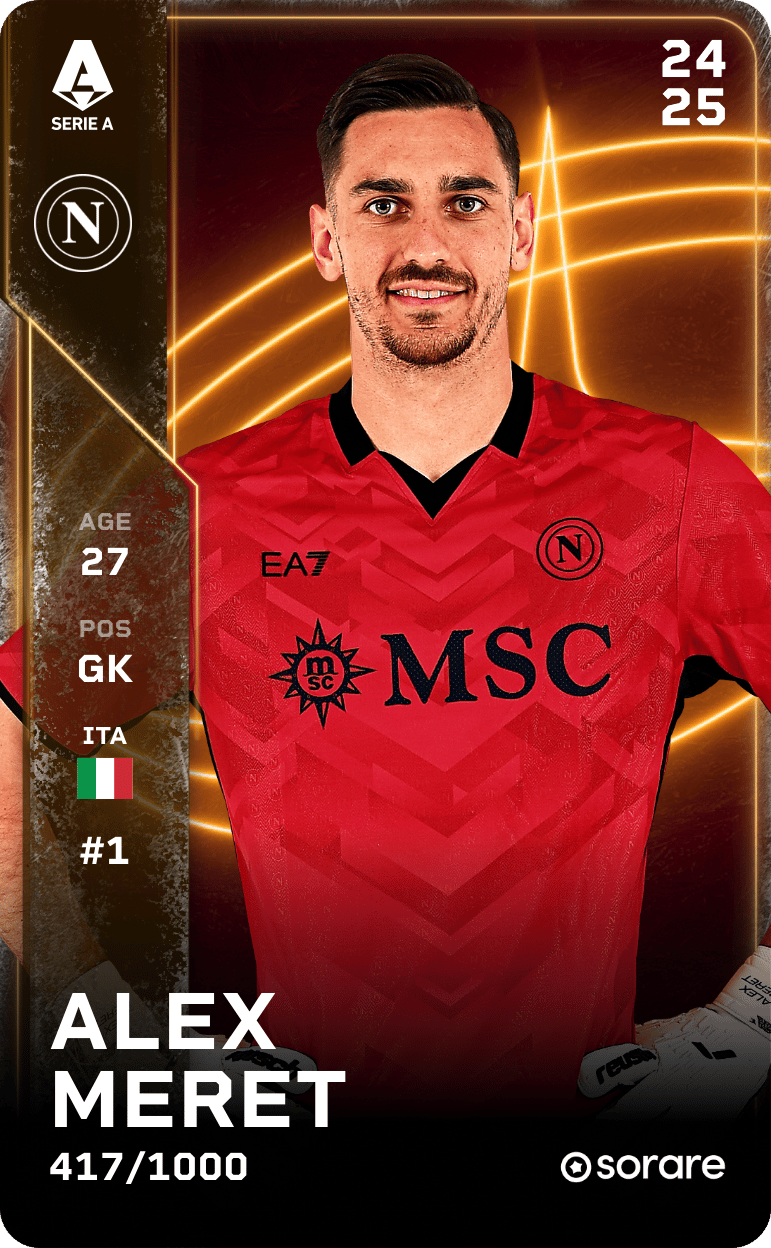 Alex Meret 2024-25 • Limited 417/1000