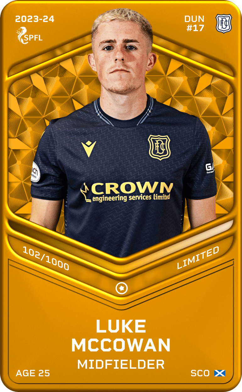 Luke McCowan 2023-24 • Limited 102/1000