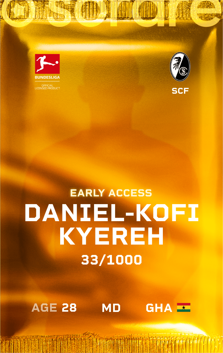 Daniel-Kofi Kyereh 2024-25 • Limited 33/1000