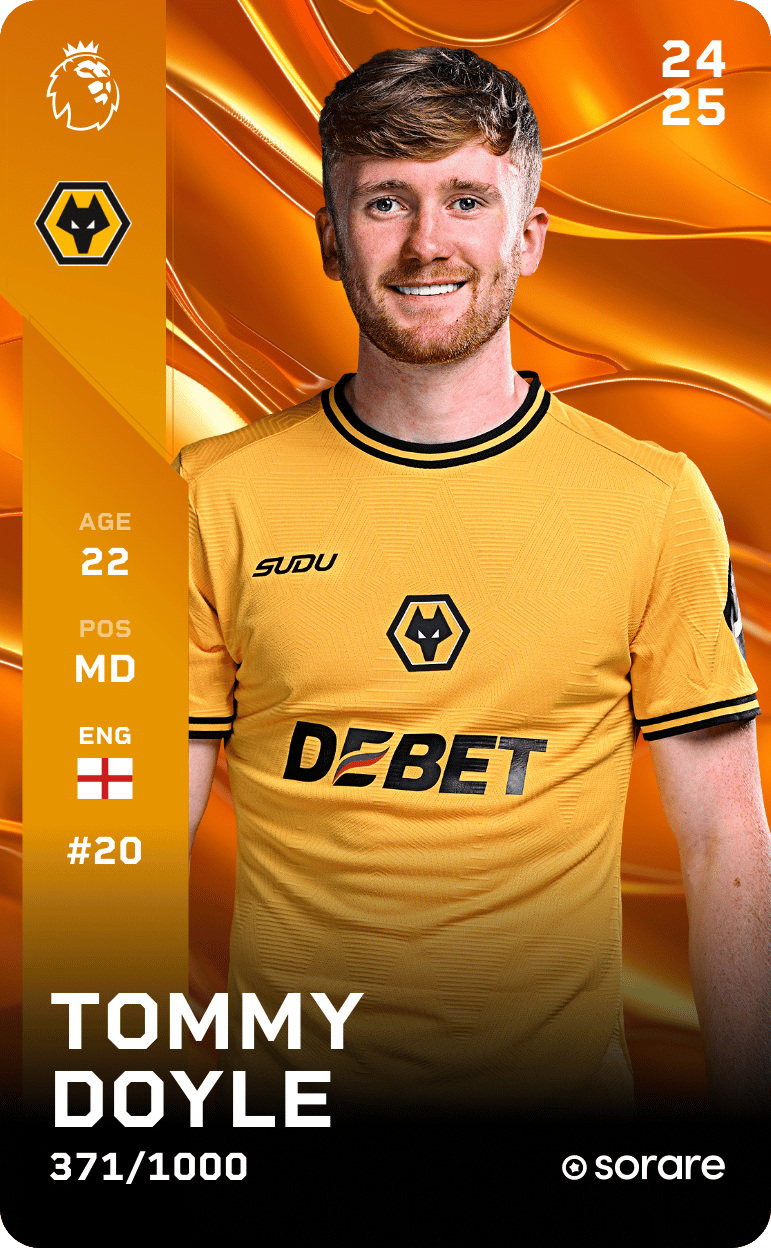 Thomas Doyle 2024-25 • Limited 371/1000