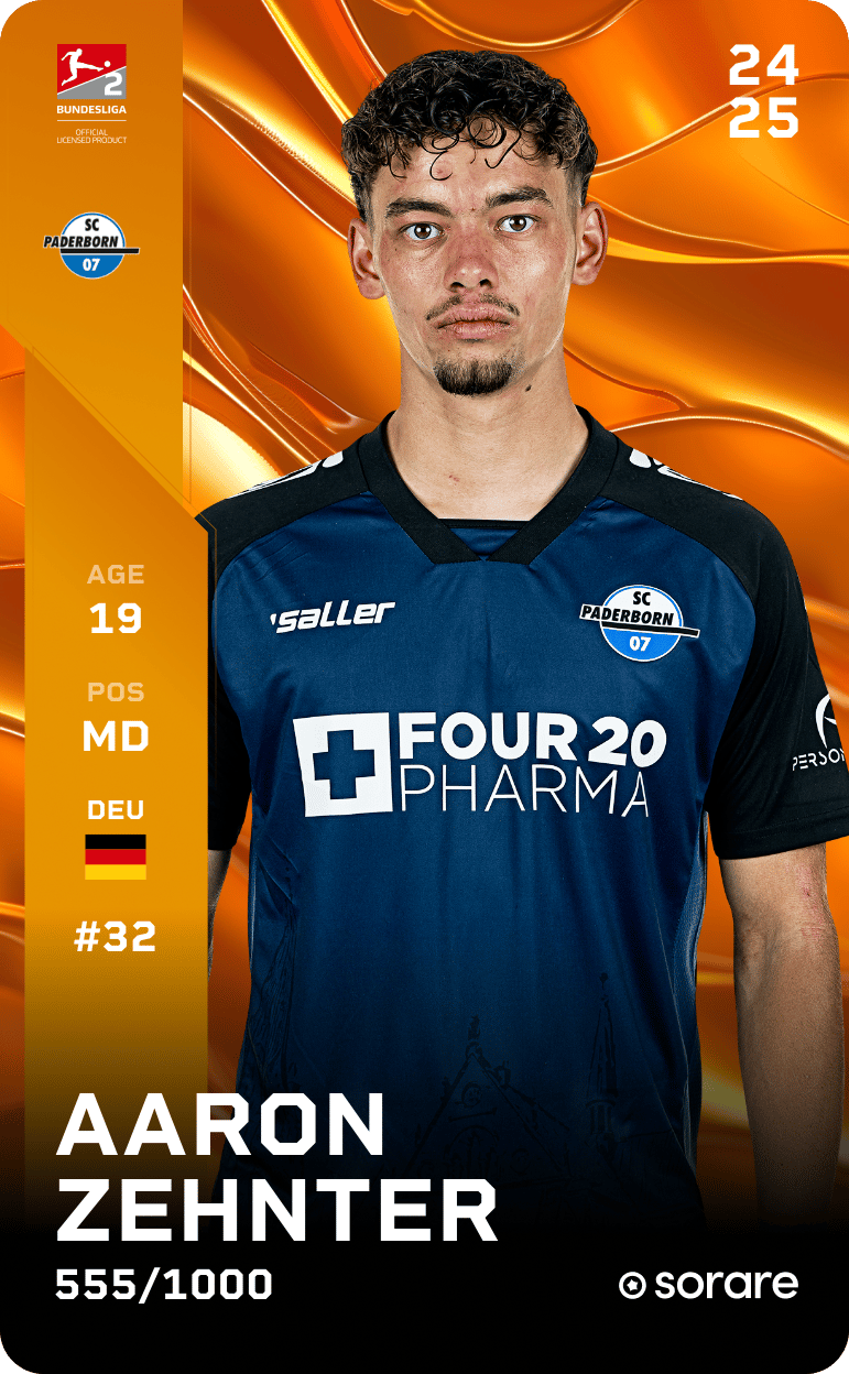 Aaron Zehnter 2024-25 • Limited 555/1000