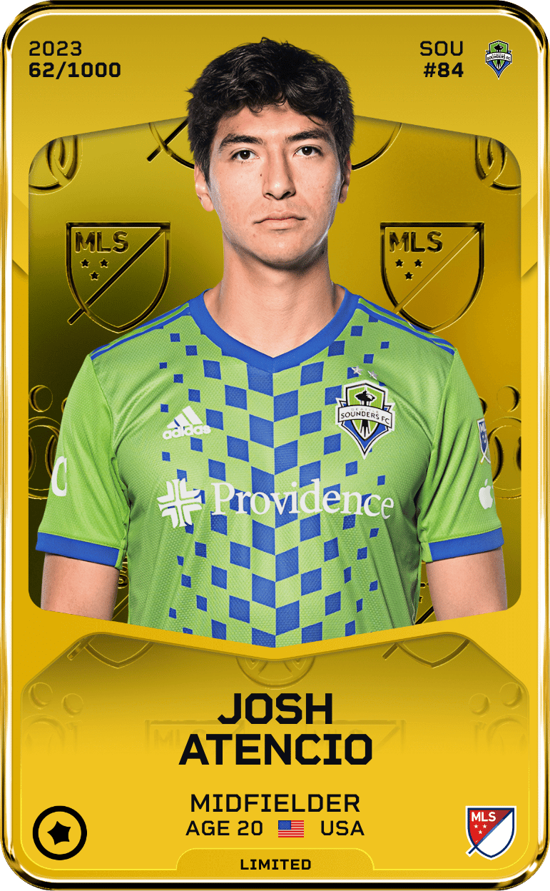 Josh Atencio 2023-24 • Limited 62/1000