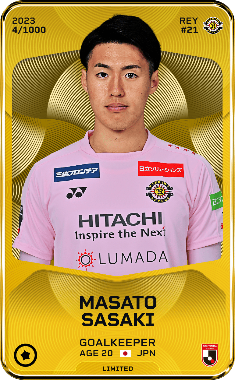 Masato Sasaki 2023-24 • Limited 4/1000