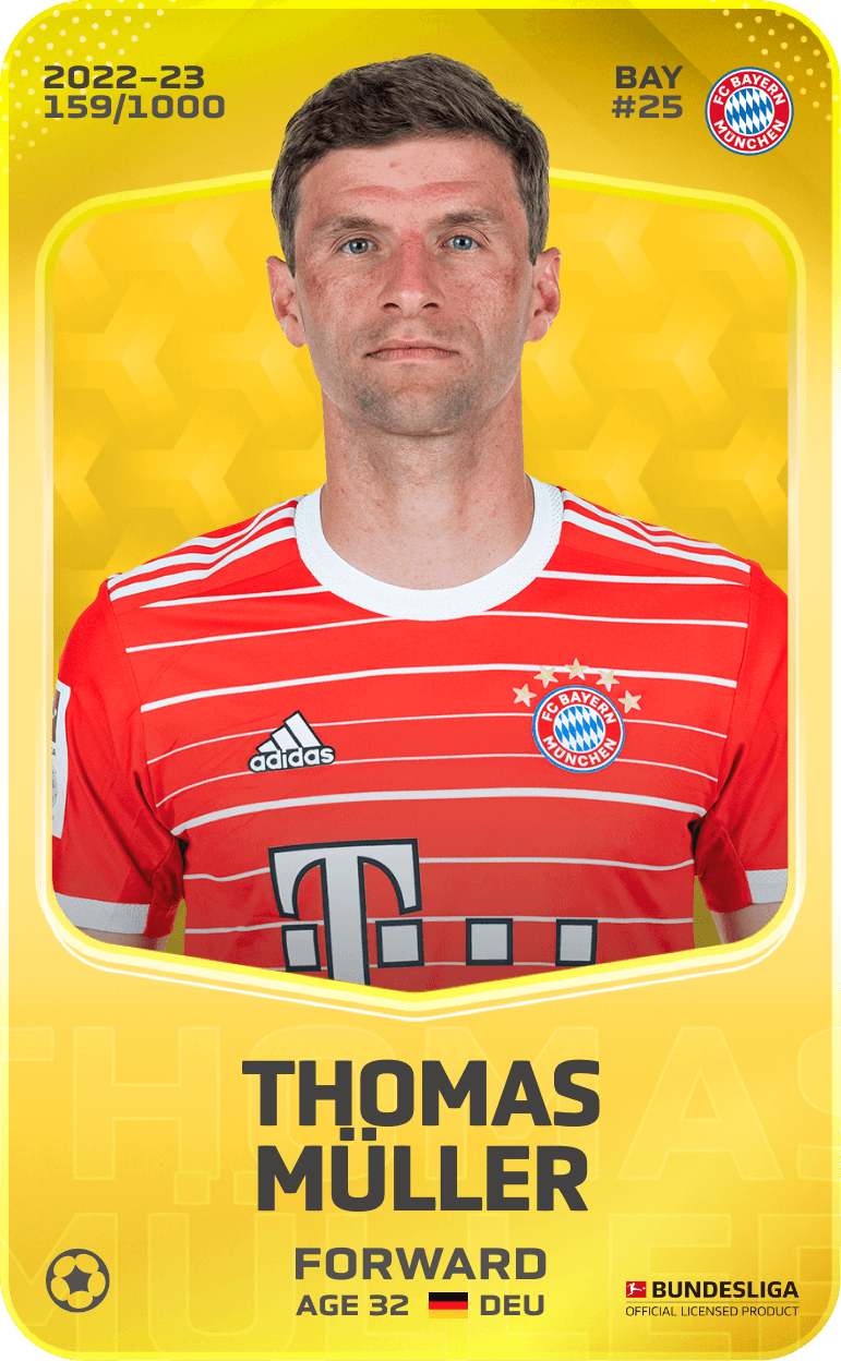Thomas Müller 2022-23 • Limited 159/1000