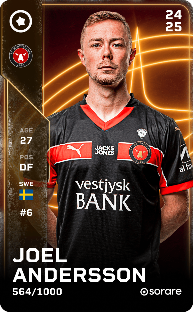 Joel Andersson 2024-25 • Limited 564/1000
