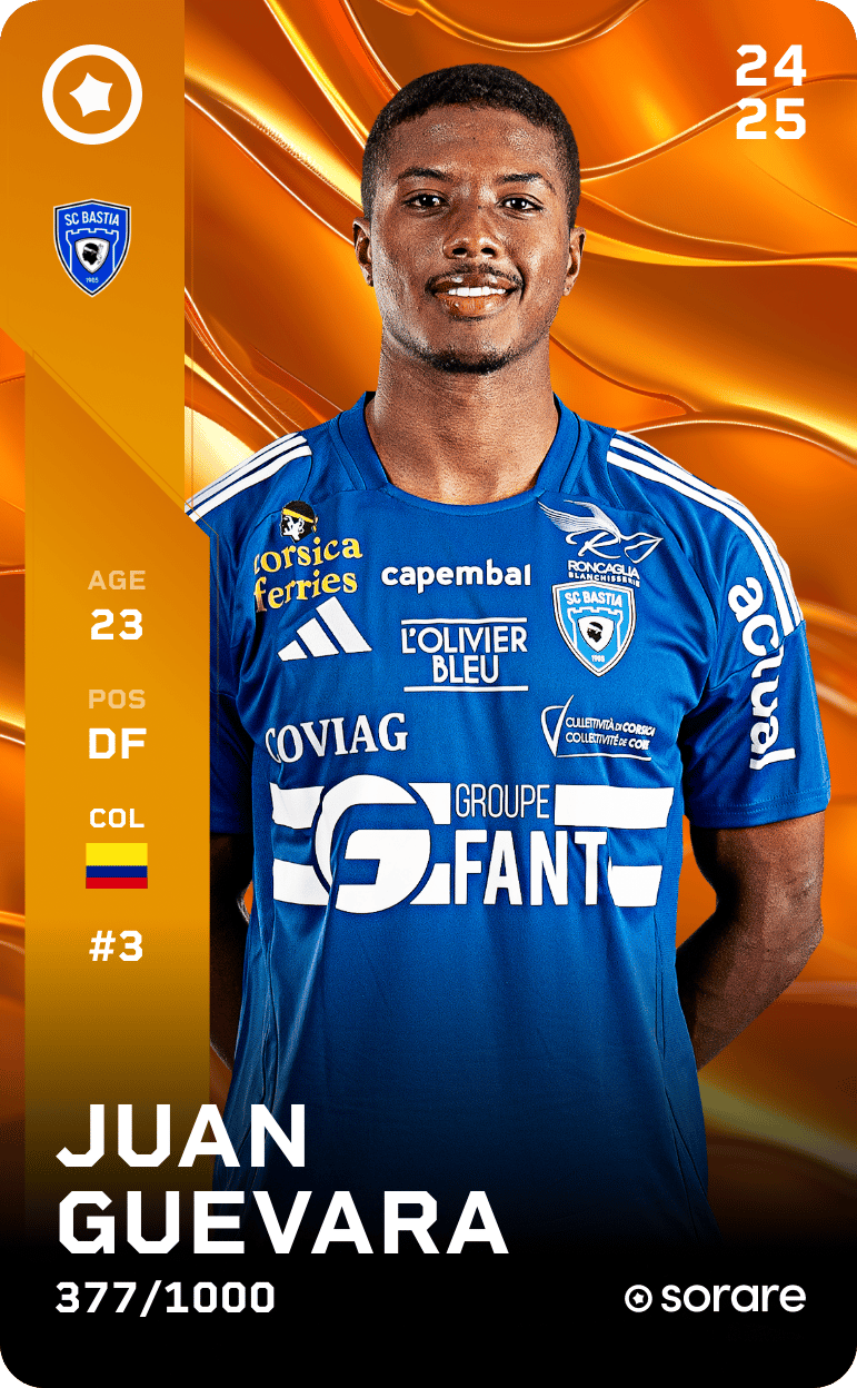 Juan Guevara 2024-25 • Limited 377/1000