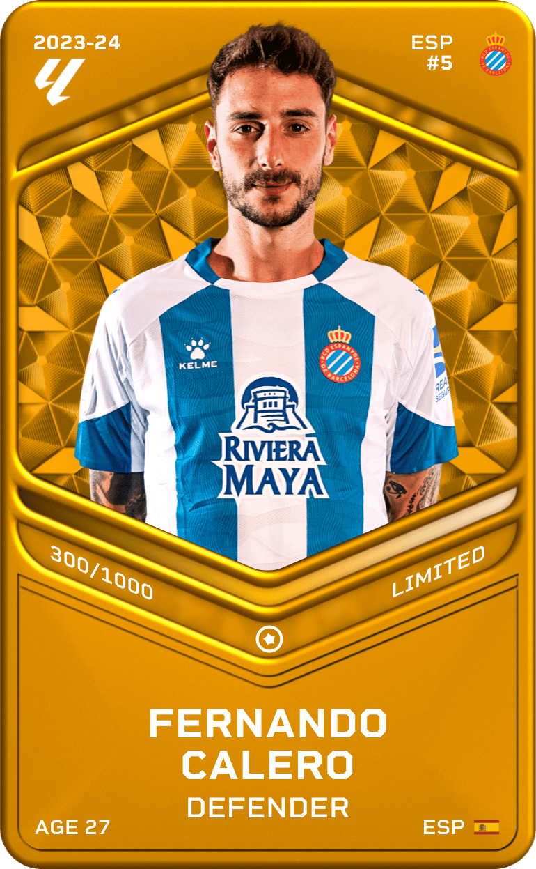 Fernando Calero 2023-24 • Limited 300/1000