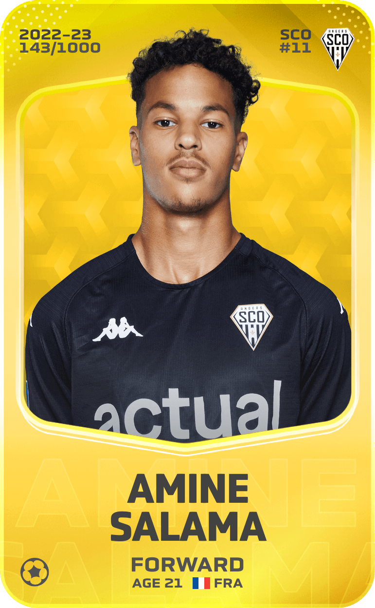 Amine Salama 2022-23 • Limited 143/1000