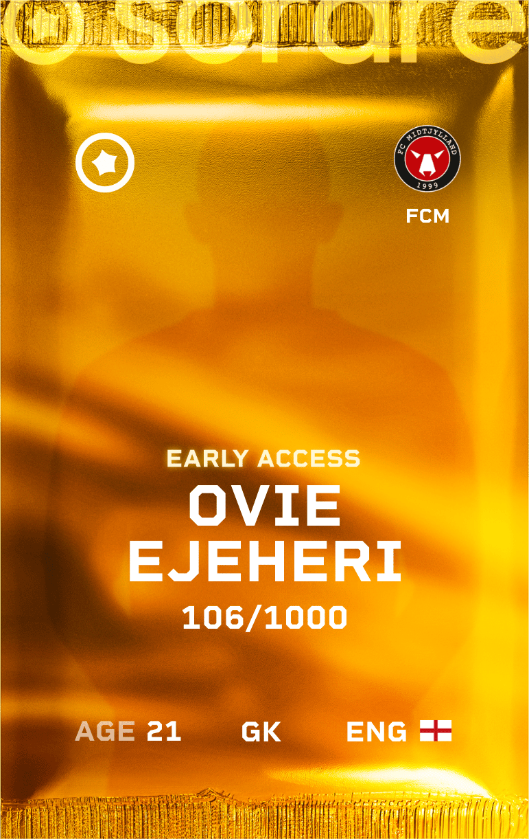Ovie Ejeheri 2024-25 • Limited 106/1000