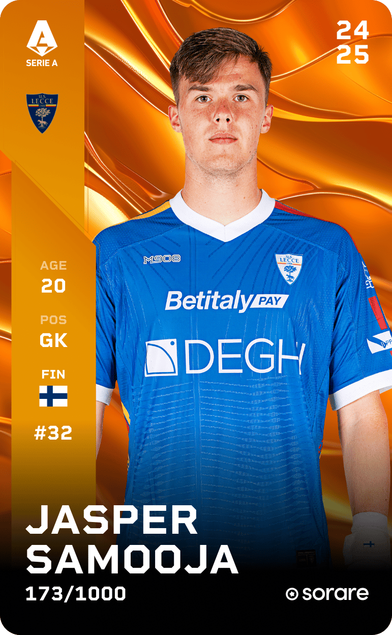 Jasper Samooja 2024-25 • Limited 173/1000