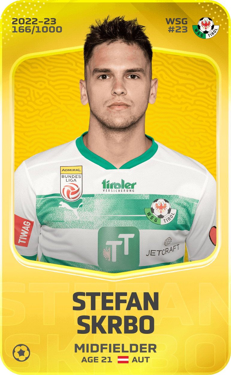 Stefan Skrbo 2022-23 • Limited 166/1000