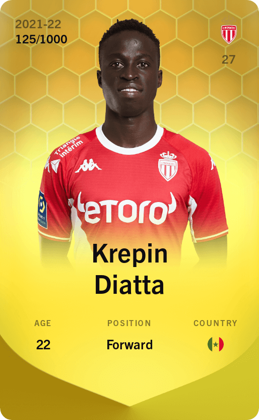 Krepin Diatta 2021-22 • Limited 125/1000