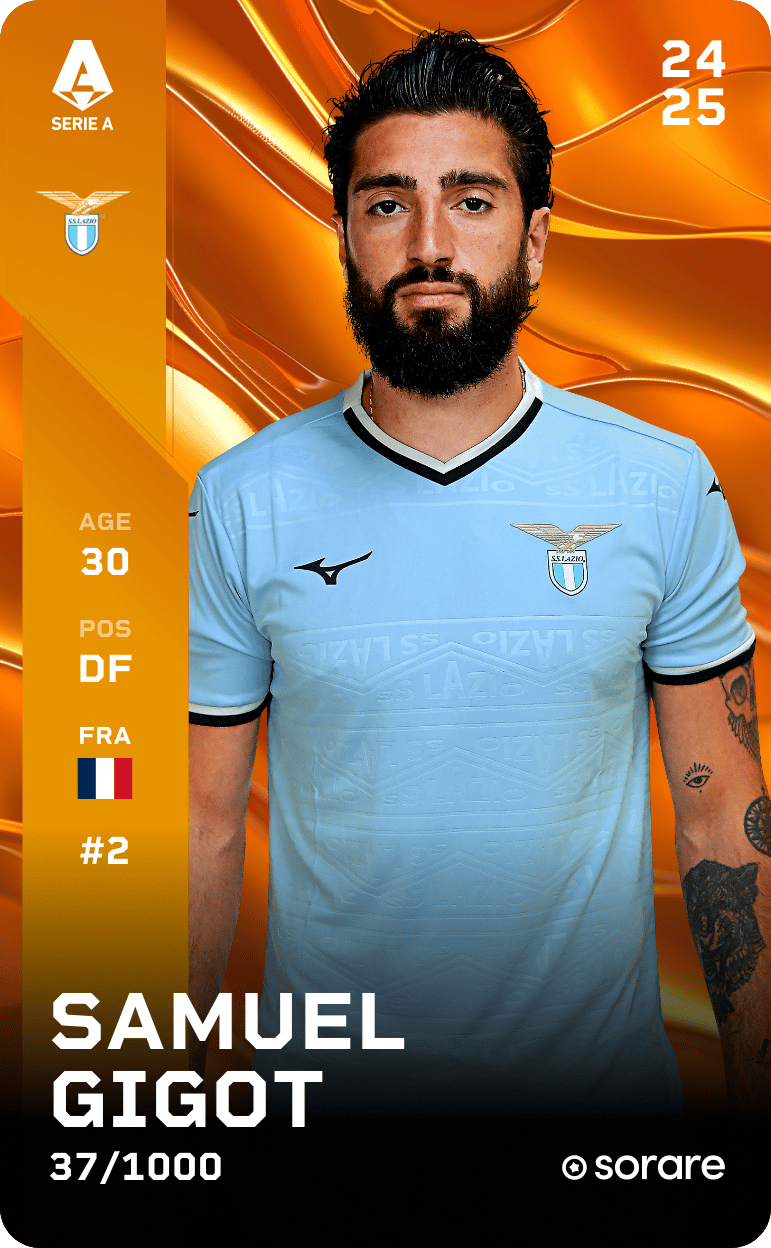 Samuel Gigot 2024-25 • Limited 37/1000