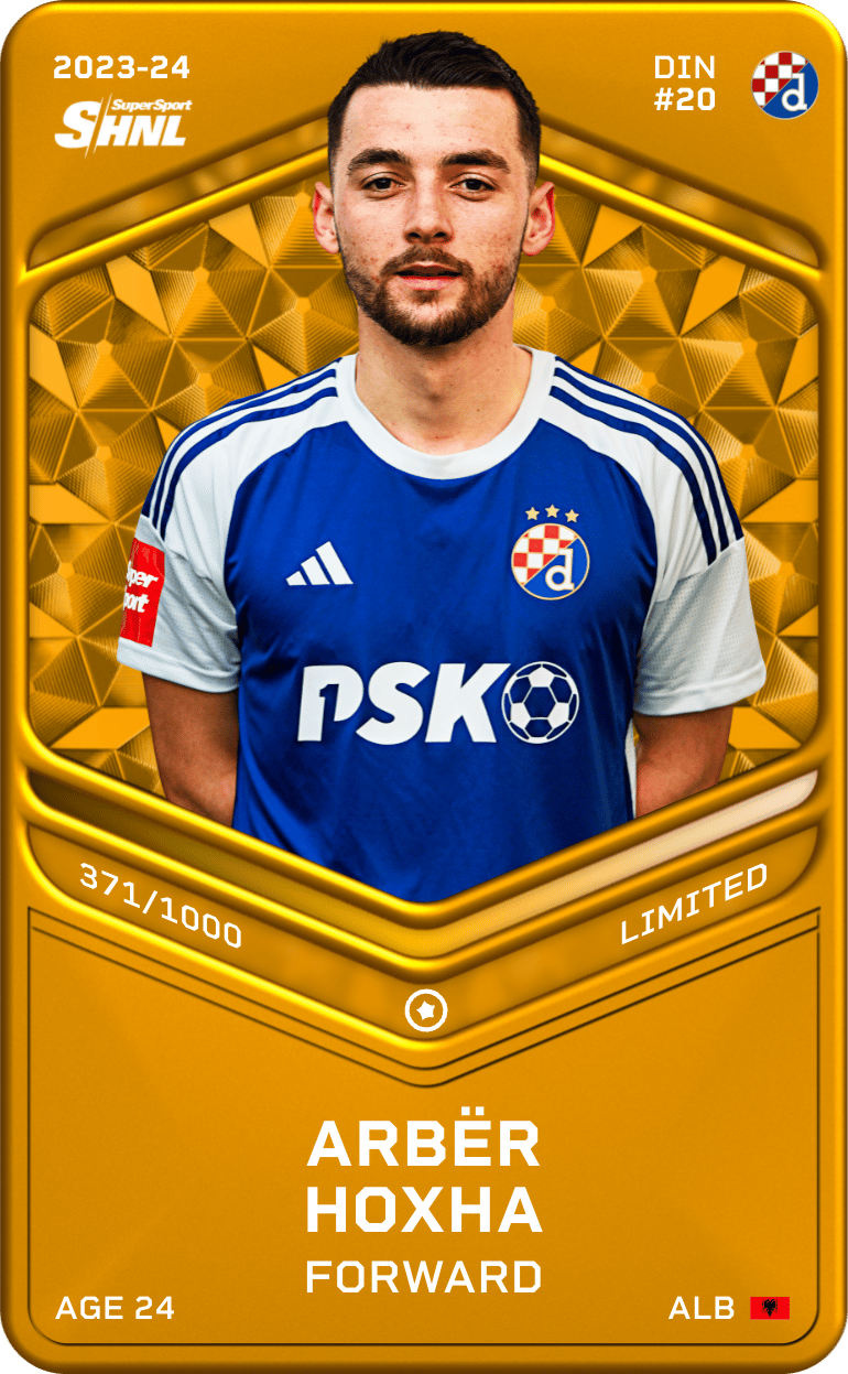 Arbër Hoxha 2023-24 • Limited 371/1000
