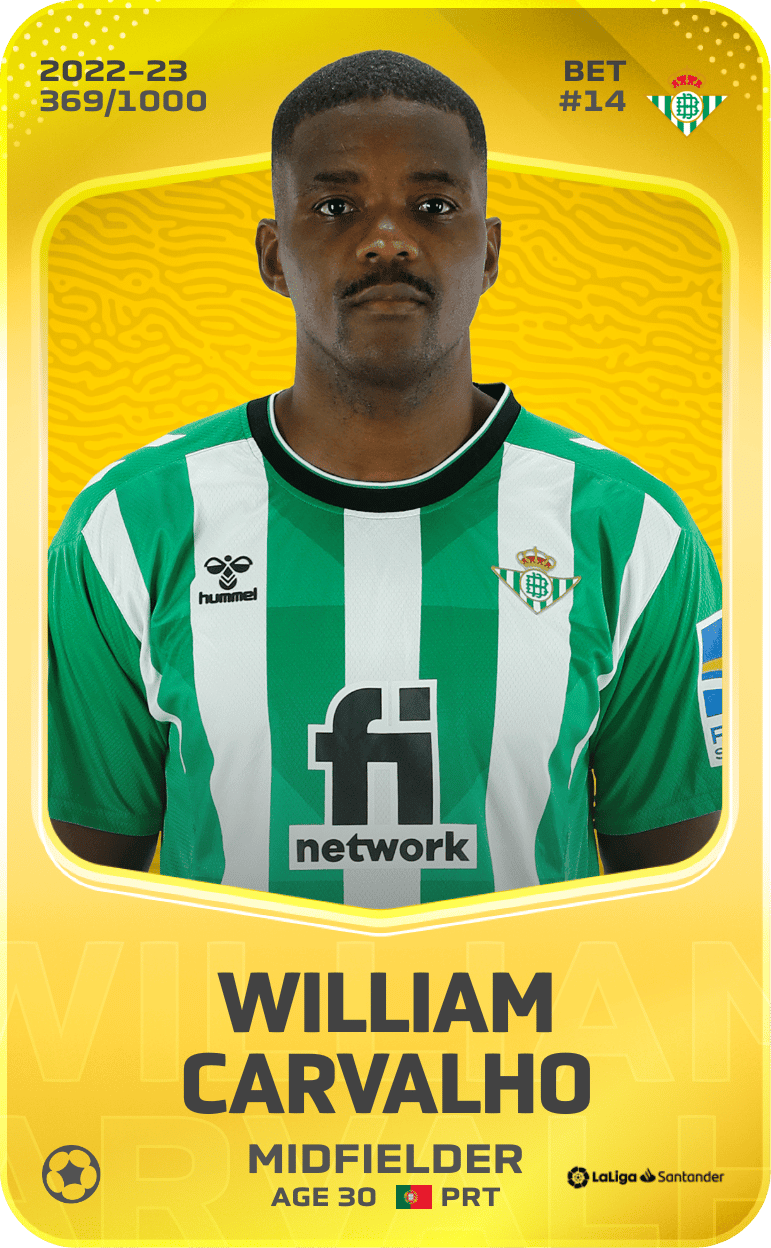William Carvalho 2022-23 • Limited 369/1000