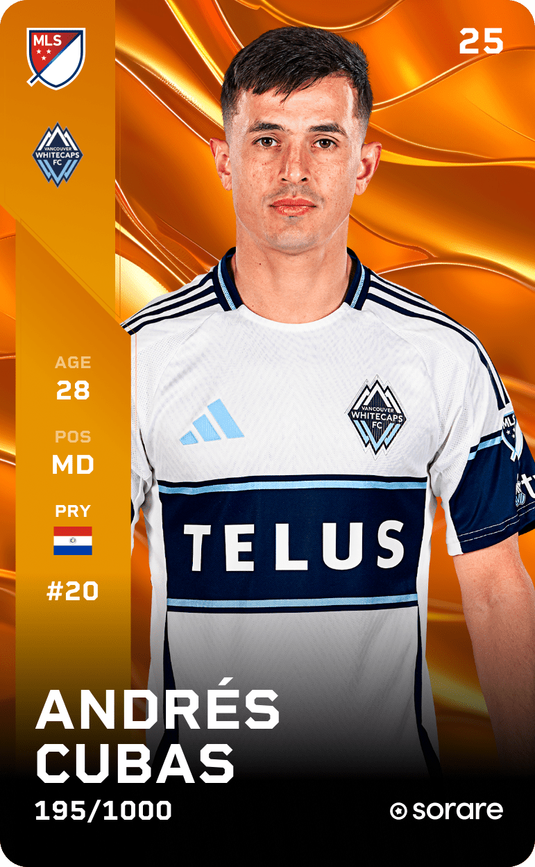 Andrés Cubas 2025-26 • Limited 195/1000