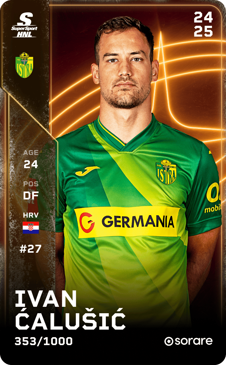 Ivan Ćalušić 2024-25 • Limited 353/1000