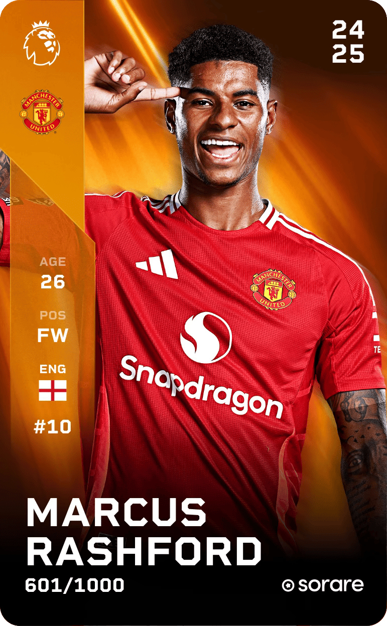 Marcus Rashford 2024-25 • Limited 601/1000