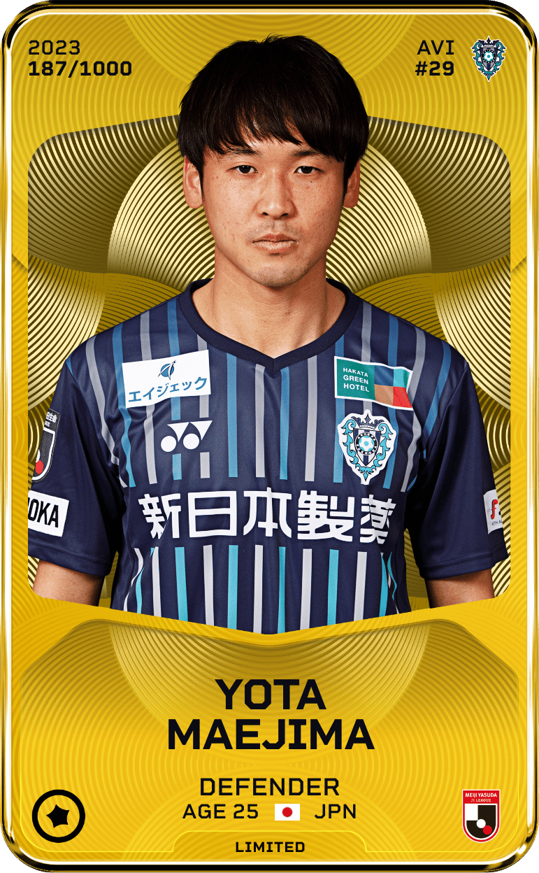 Yota Maejima 2023-24 • Limited 187/1000