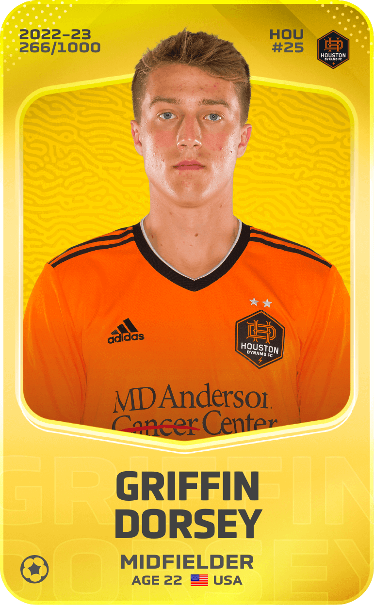 Griffin Dorsey 2022-23 • Limited 266/1000