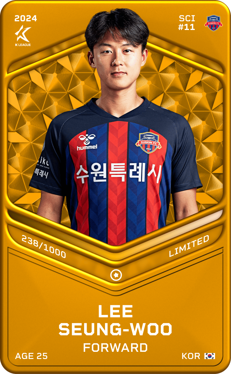 Lee Seung-Woo 2024-25 • Limited 238/1000