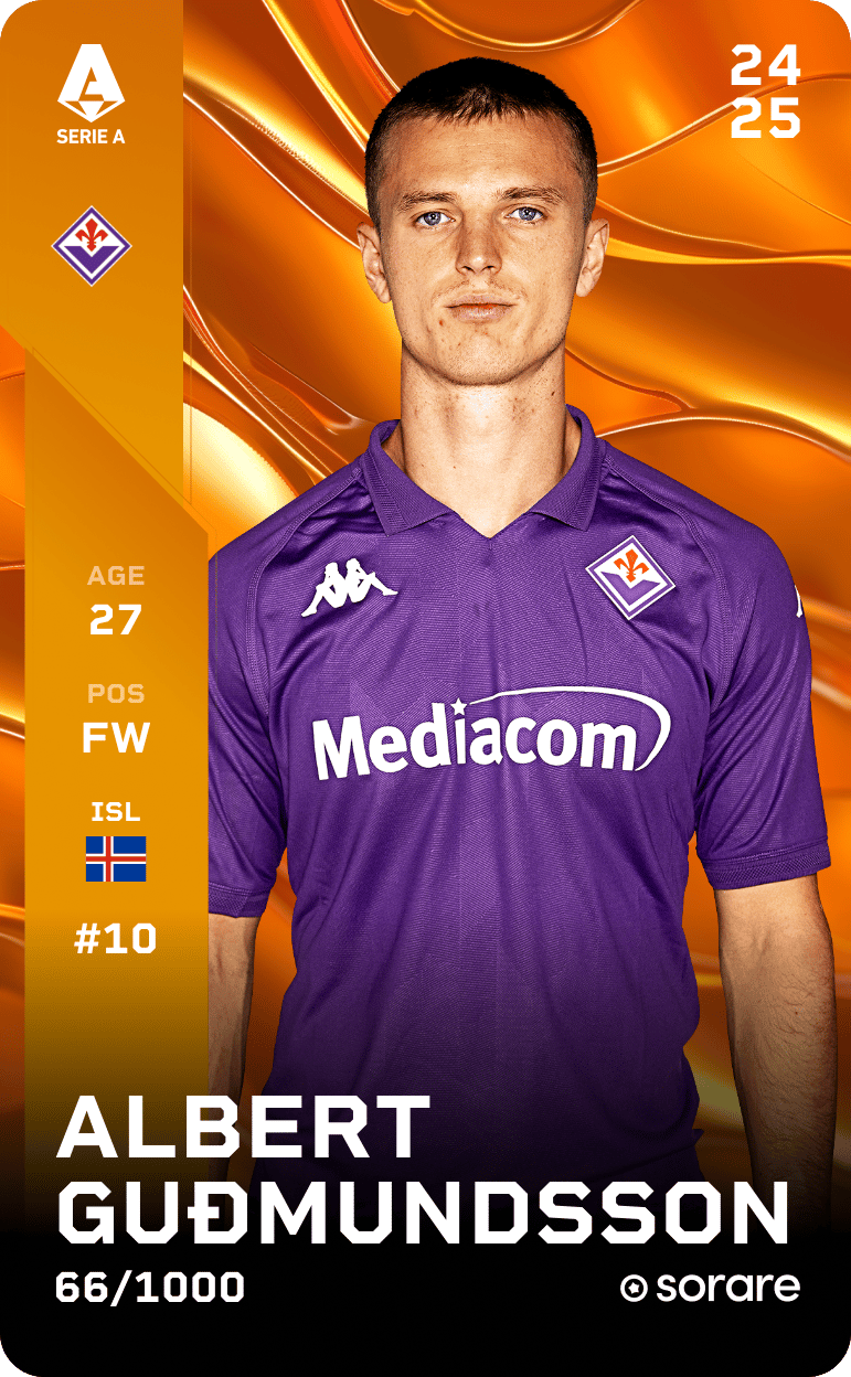Albert Guðmundsson 2024-25 • Limited 66/1000
