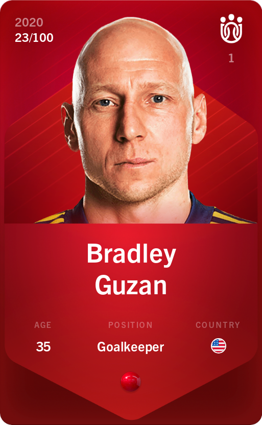 Sorare - Sorare Official - Bradley Guzan 2020-21 • Rare 23/100 - NFT # 56262670612118392325471306105074459694763259612383627937900047133204474722315