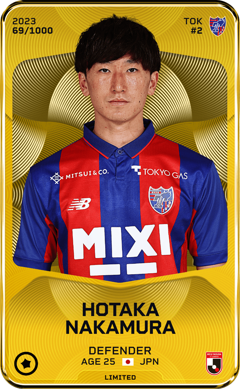 Hotaka Nakamura 2023-24 • Limited 69/1000