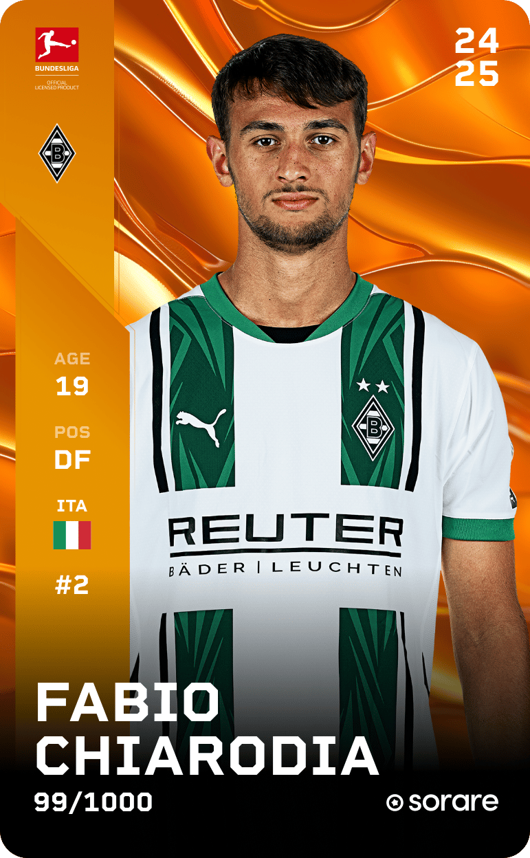 Fabio Chiarodia 2024-25 • Limited 99/1000