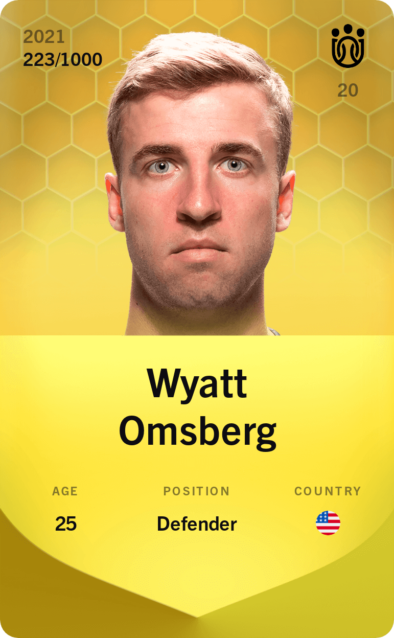 Wyatt Omsberg 2021-22 • Limited 223/1000