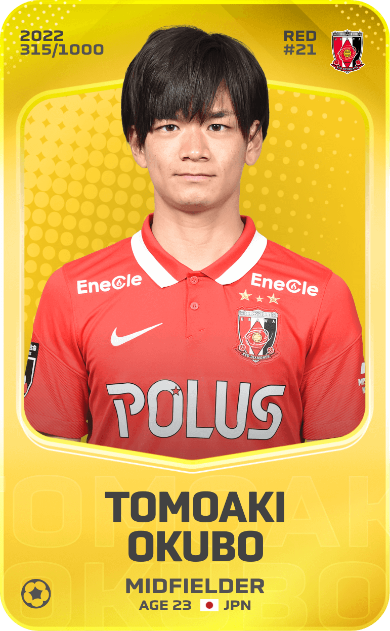 Tomoaki Okubo 2022-23 • Limited 315/1000